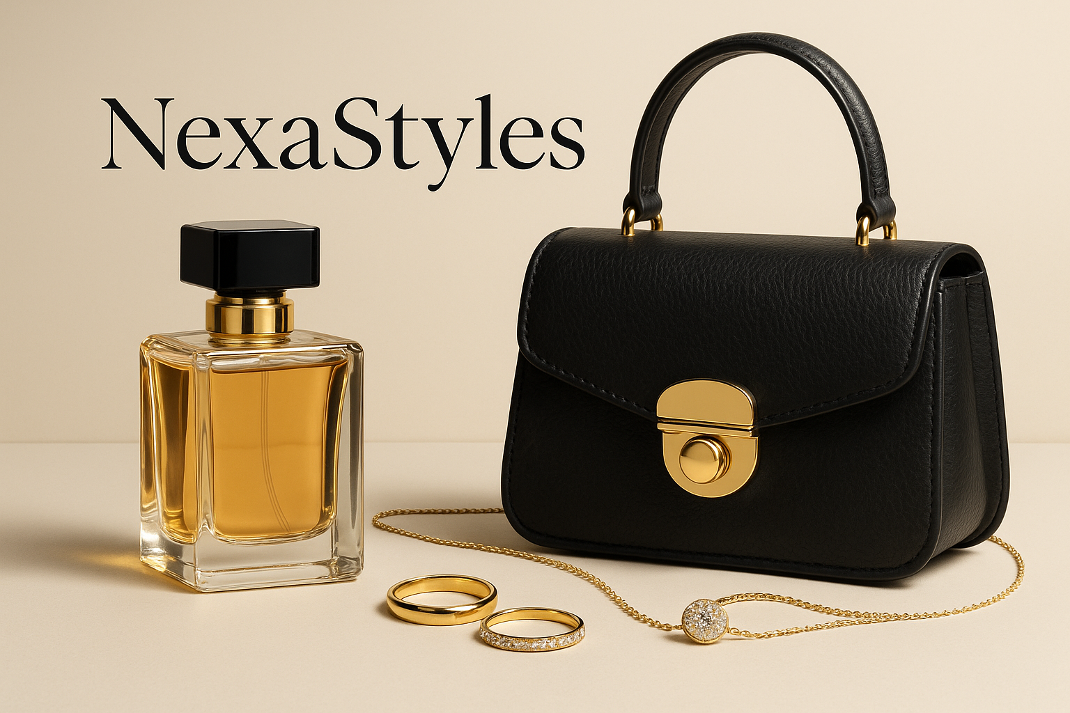 give me image banner for this store on perfumes bags and jewlry